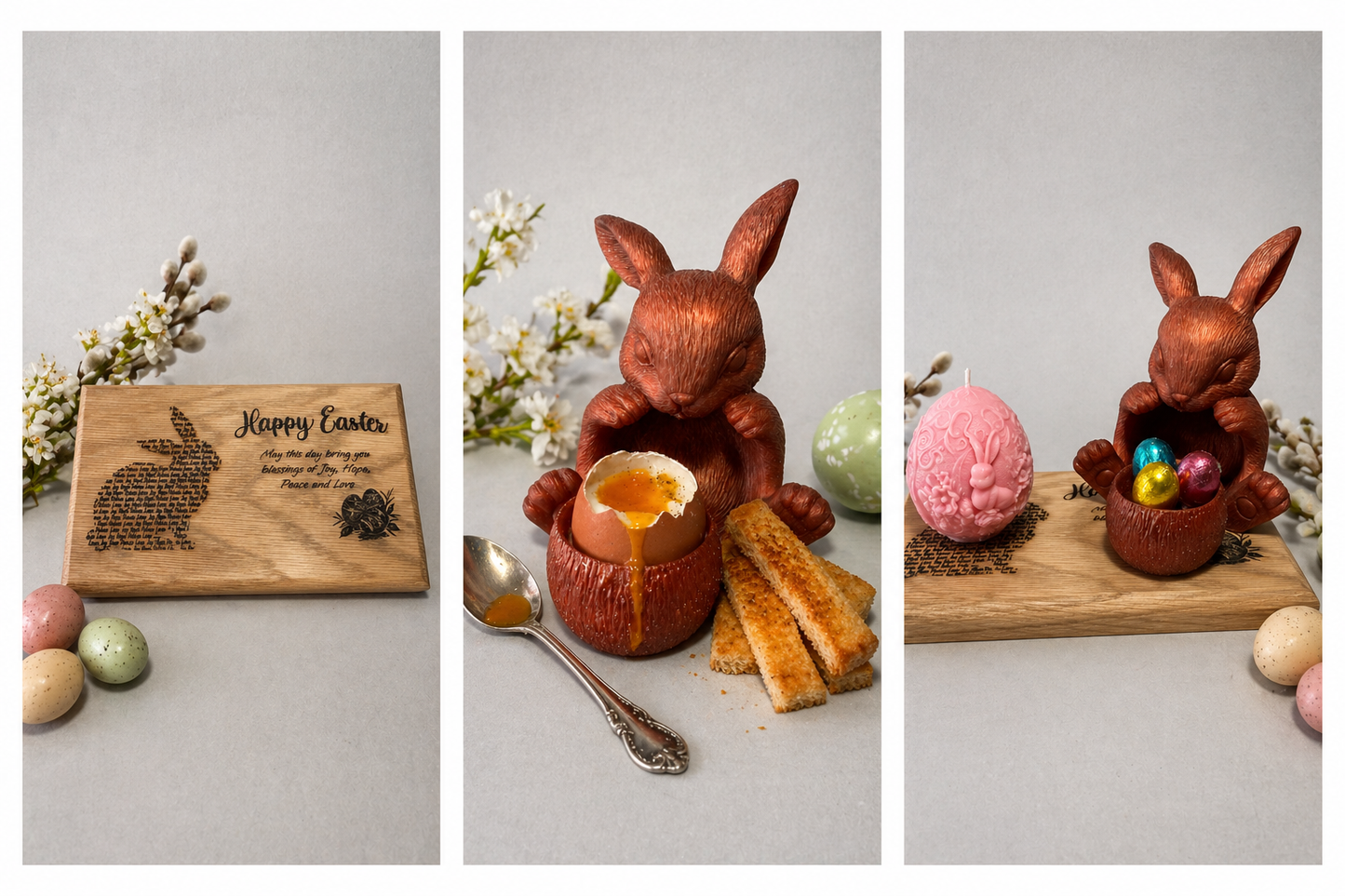 Bunny Egg Cup Easter Gift Set
