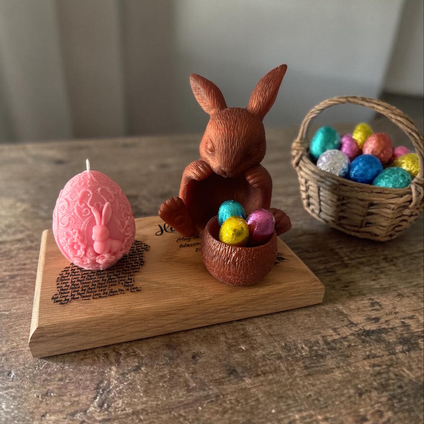 Bunny Egg Cup Easter Gift Set